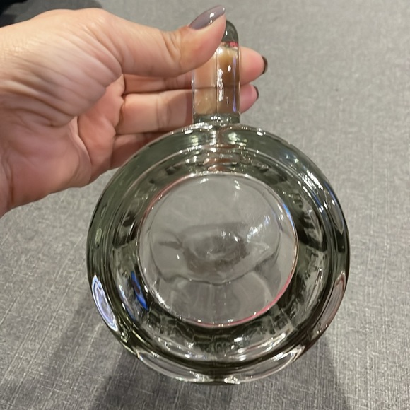 Clear Vintage Glass Beer Mug Stein Gold Letters Beer 5 Cents - Picture 7 of 10